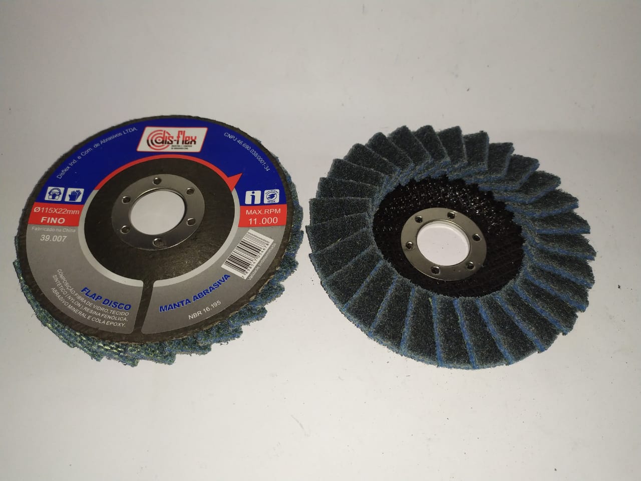 DISCO FLAP MANTA FINA115X22MM