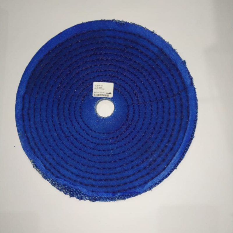Roda sisal polir resinada azul 300mm